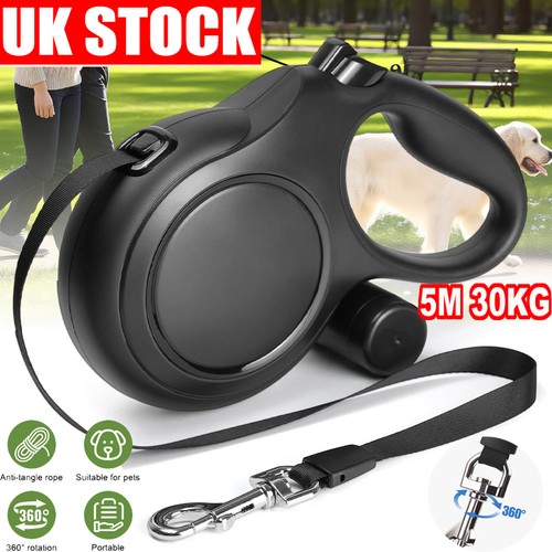Retractable dog lead pet puppy - retractable,