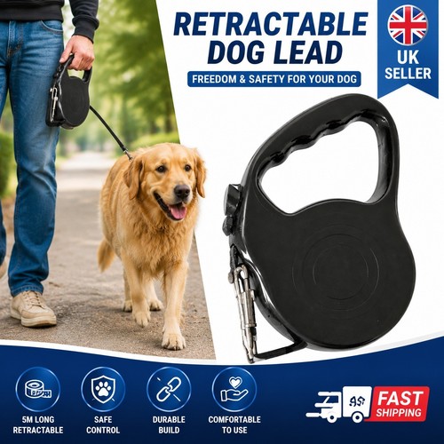 Retractable dog lead heavy - 5m,